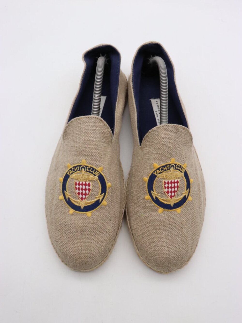 Stubbs & Wootton Palm Beach Yacht Club Men's EU 44 Slip On Casual Shoes Spain